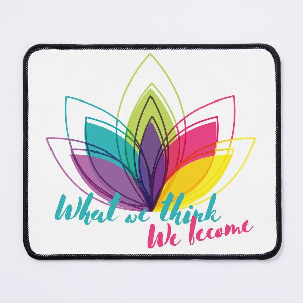 Item preview, What we Think, We Become! designed and sold by WittyWomenByCat.
