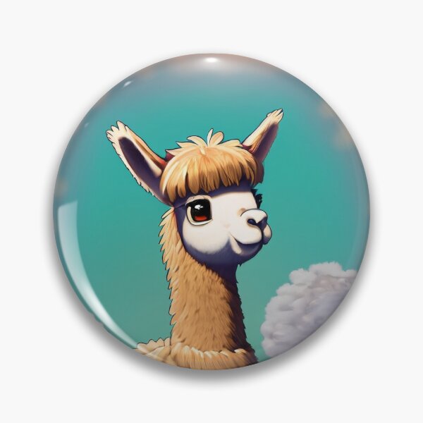 Item preview, pretty llama designed and sold by 1-InKa.