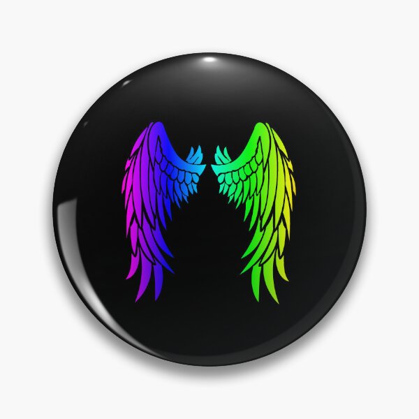 Item preview, Colorful angel wings designed and sold by Samotivation.