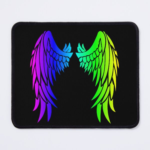 Item preview, Colorful angel wings designed and sold by Samotivation.