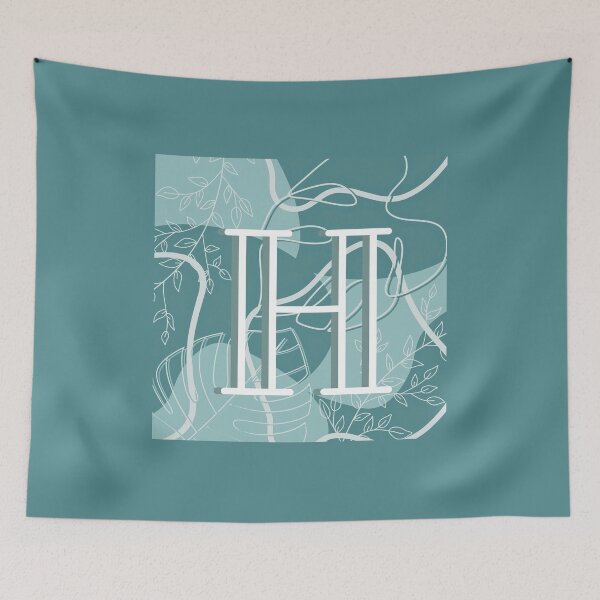 Item preview, H - Abstract nature line art  designed and sold by Abstractelle.