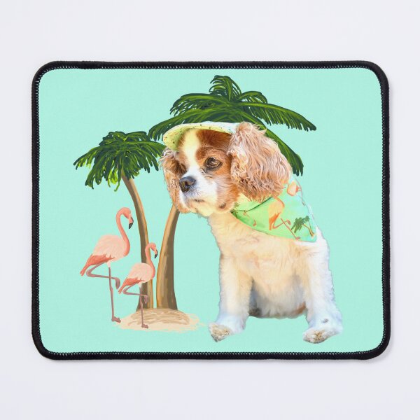 Item preview, Henry the Cavalier King Charles Spaniel in Miami designed and sold by barksandsqueaks.