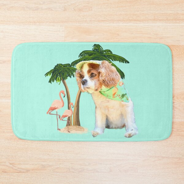 Item preview, Henry the Cavalier King Charles Spaniel in Miami designed and sold by barksandsqueaks.