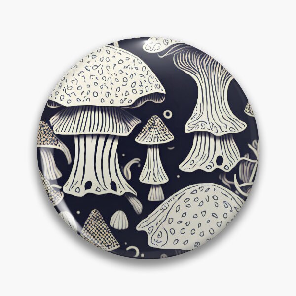 Item preview, The Garden of Mutant Mushrooms designed and sold by Transelasticart.
