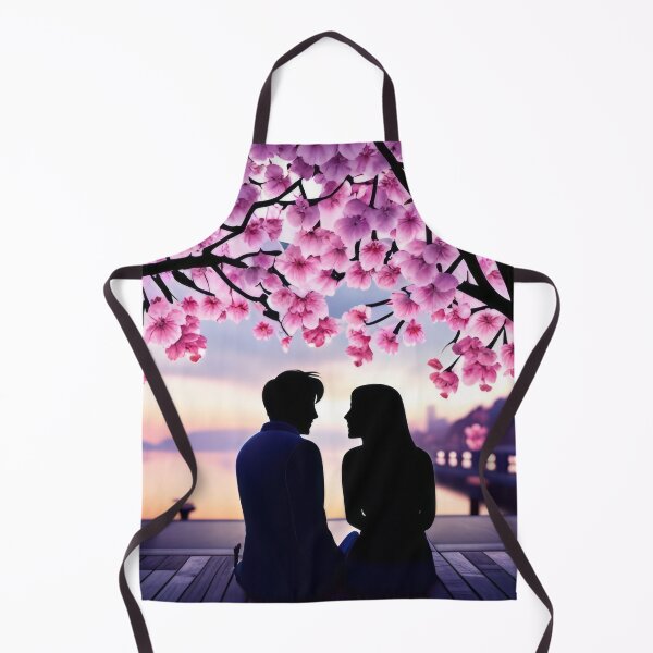 Item preview, Couple in love under cherry blossoms  designed and sold by Reunimage.