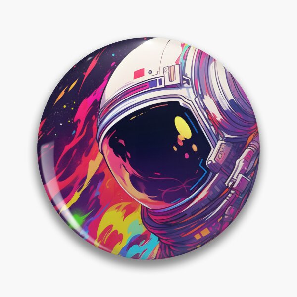 Artikelvorschau, Y2K Aesthetic - Neon Voyager in the Cosmos entworfen und verkauft von Cosmic-Canvases.