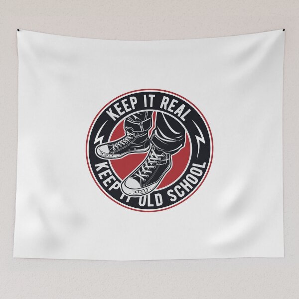 Item preview, Keep It Real - Keep It Old School! designed and sold by flipper42.