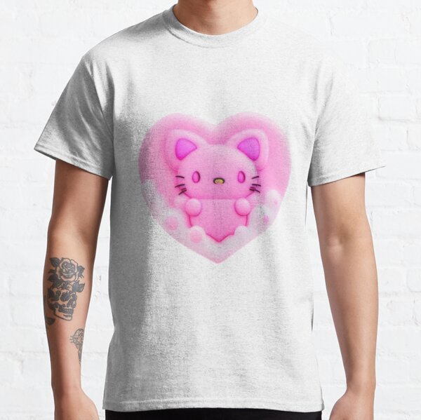 Create comics meme pink t-shirts for roblox, hello kitty, t-shirt
