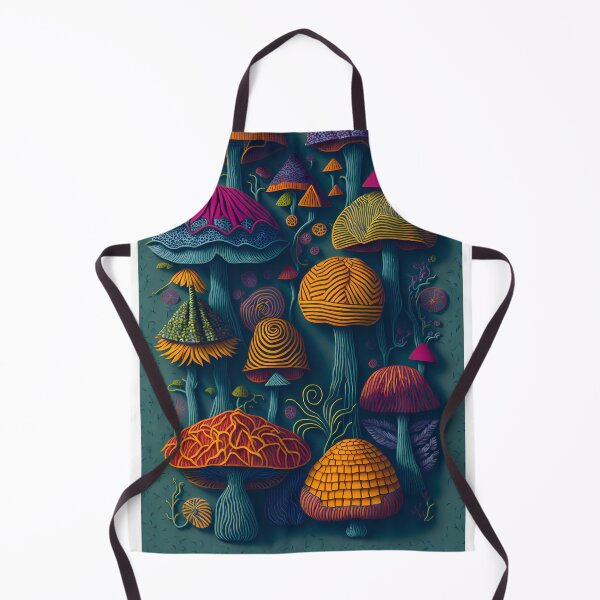 Item preview, The alchemy of mystic mushrooms designed and sold by Transelasticart.