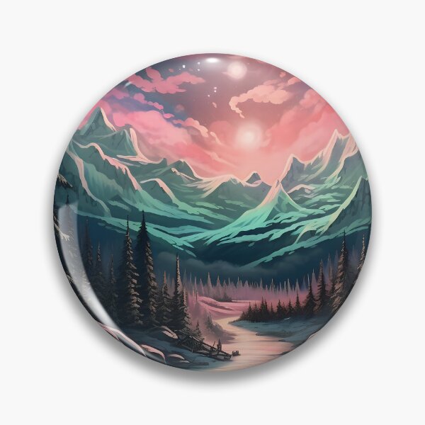 Item preview, Cosmic Frost: A Winter Landscape of Magic and Serenity designed and sold by InsaneLEDP.