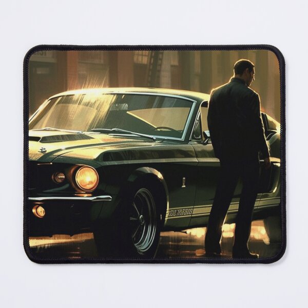 Item preview, Green 1967 Mustang GT500 streetscape designed and sold by Fanatic12.
