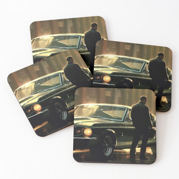 Item preview, Green 1967 Mustang GT500 streetscape designed and sold by Fanatic12.