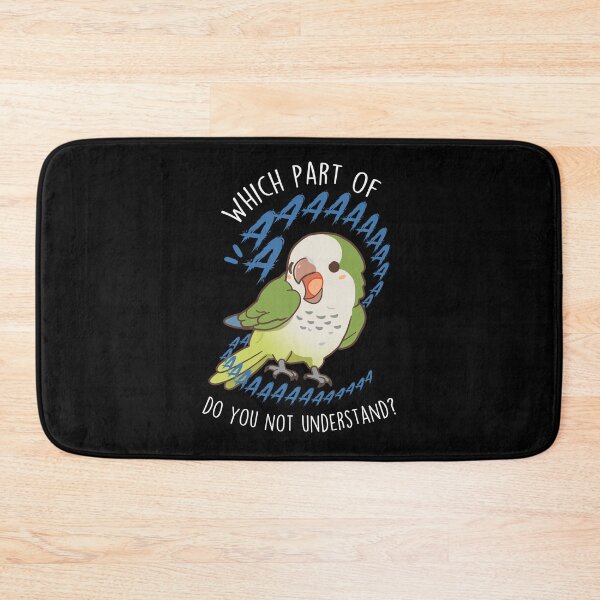 Item preview, Green Quaker Parrot Aaaa designed and sold by Clara Hollins.