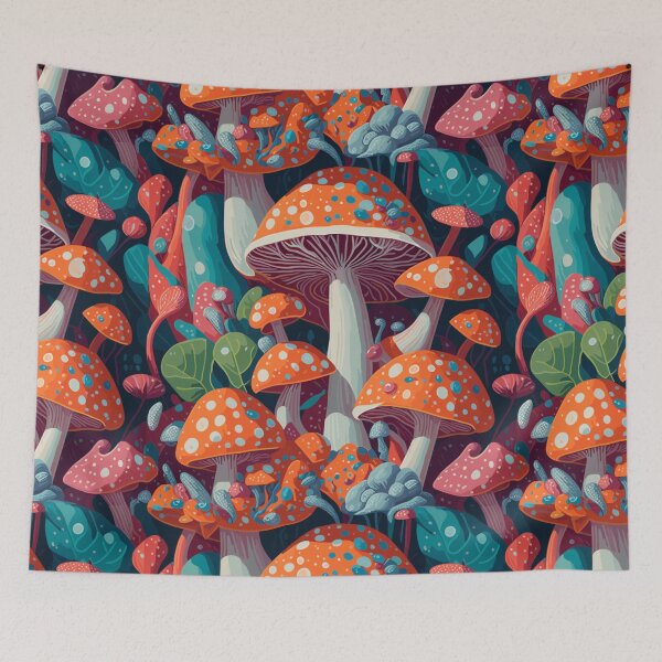 Item preview, Mushrooms - Mushrooms - Mushrooms Pattern designed and sold by Accesoriex.