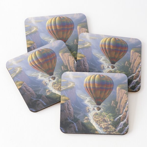 Item preview, Intrepid Flight: Balloon Adventure over the Cliffs of the Gorge designed and sold by InsaneLEDP.