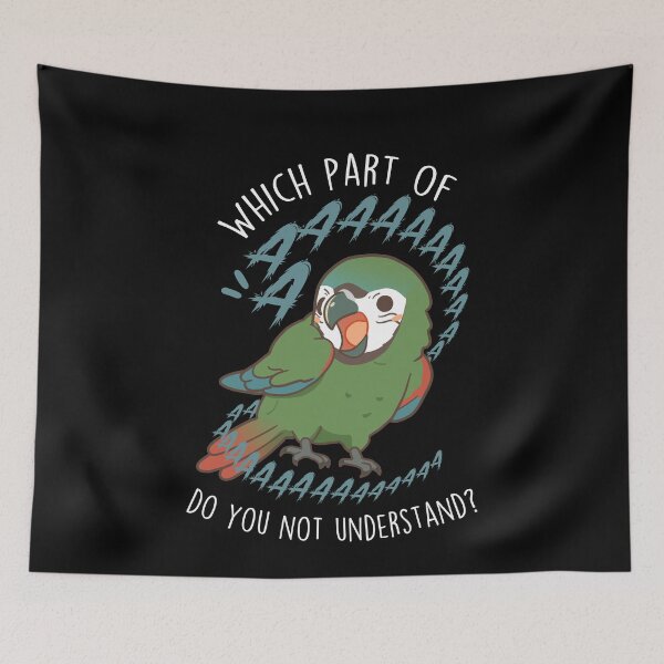 Item preview, Severe Macaw Aaaa designed and sold by Clara Hollins.