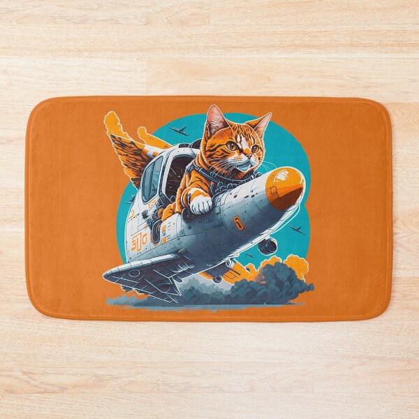 Item preview, Cat Airplane Pilot designed and sold by DesignArtEmpire.