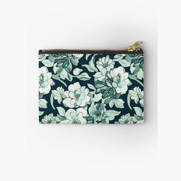 Item preview, green white Floral Elegance designed and sold by jkrphoto.