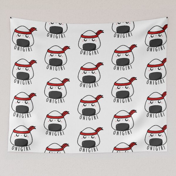 Item preview, Cute Ninja Cartoon Onigiri || Kawaii designed and sold by cookingwithten.