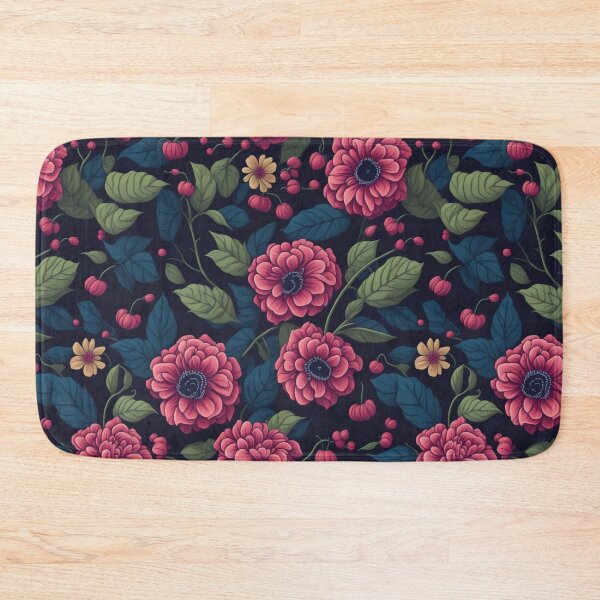Item preview, orange big  flowers patten  designed and sold by jkrphoto.