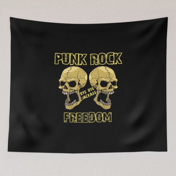 Item preview, Punk rock skull designed and sold by MisfitVOLFS.