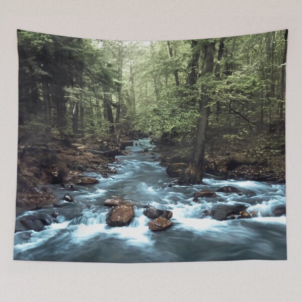 Item preview, River through the Woods designed and sold by ArtFactoryAI.