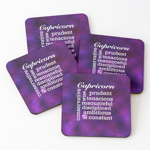 Item preview, Capricorn zodiac sign character traits designed and sold by Peace502.