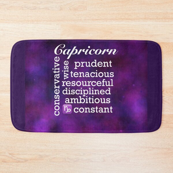 Item preview, Capricorn zodiac sign character traits designed and sold by Peace502.