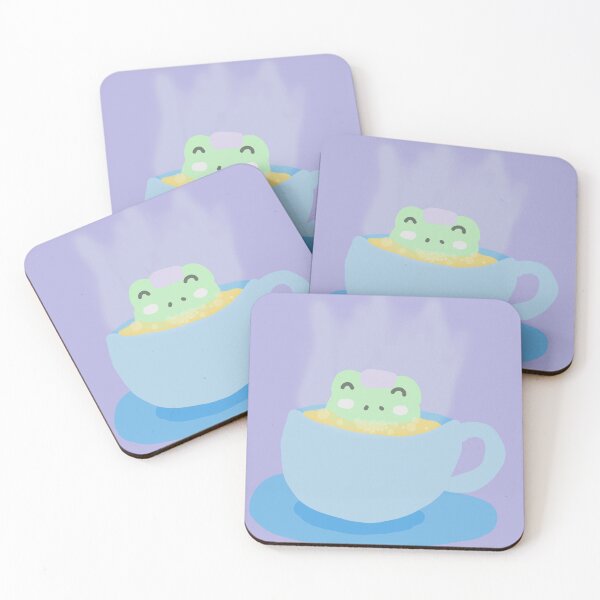 Item preview, Flo the Frog in a Tea Cup designed and sold by MiniRowan.