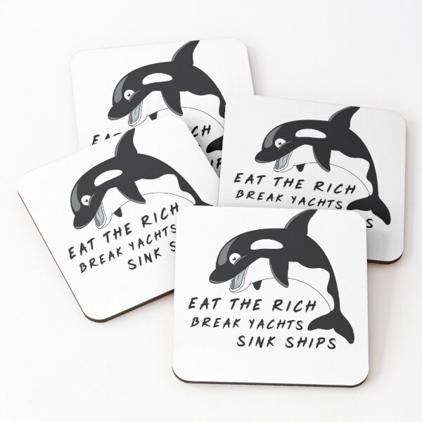 Item preview, Orca Whales Sinking Ships Revolution designed and sold by DFerraz.