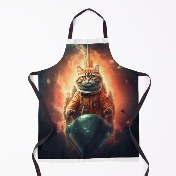 Item preview, Rocket cat designed and sold by MixedModernArt.