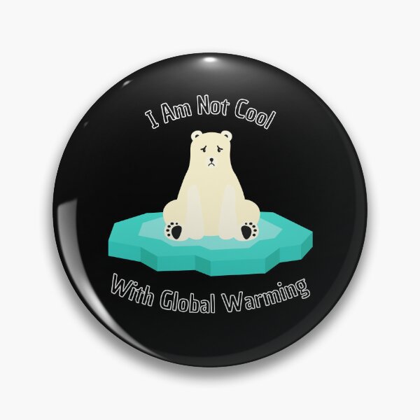 Item preview, A polar bear - I Am Not Cool With Global Warming designed and sold by AnimalWardrobe.