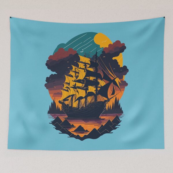 Item preview, sailing ship designed and sold by KOKOTART.