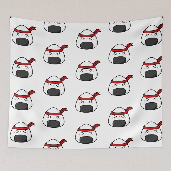 Item preview, Evil Ninja Cartoon Onigiri || Kawaii designed and sold by cookingwithten.