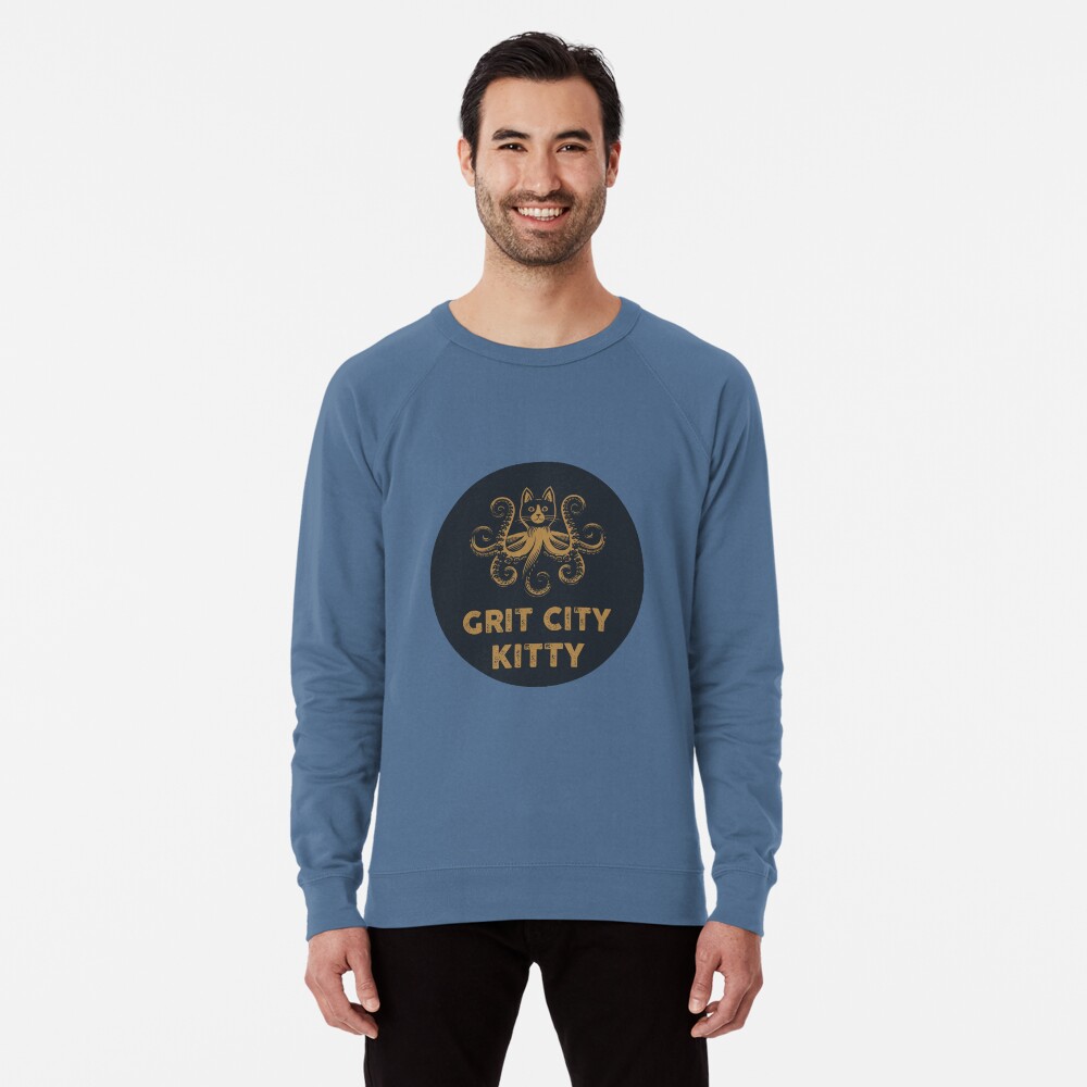 Item preview, Lightweight Sweatshirt designed and sold by GritCityKitty.