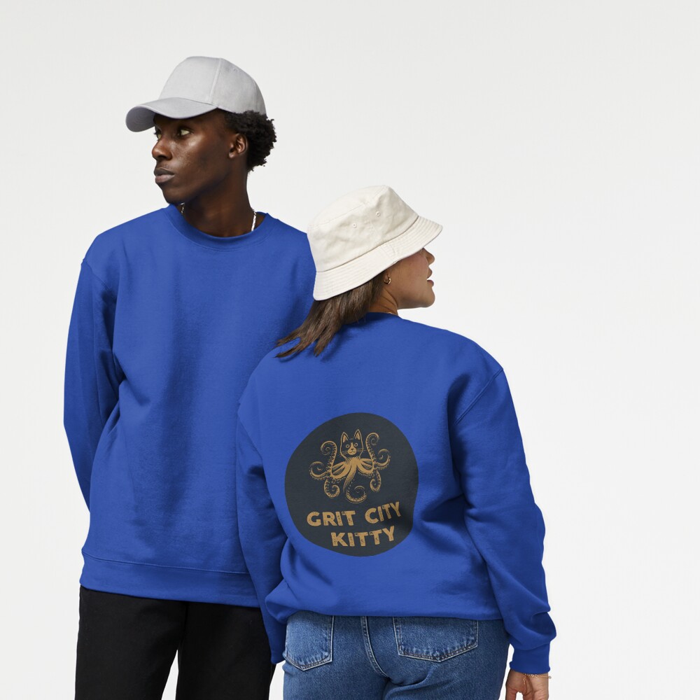Item preview, Pullover Sweatshirt designed and sold by GritCityKitty.