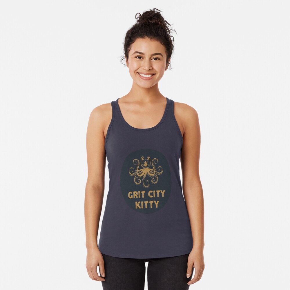 Item preview, Racerback Tank Top designed and sold by GritCityKitty.