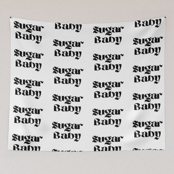 Item preview, Sugar Baby - black text design designed and sold by Suzanne-Mercy.