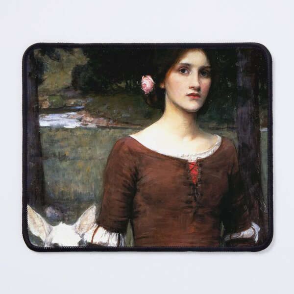 Artikelvorschau, Die Lady Clare – John William Waterhouse entworfen und verkauft von forgottenbeauty.