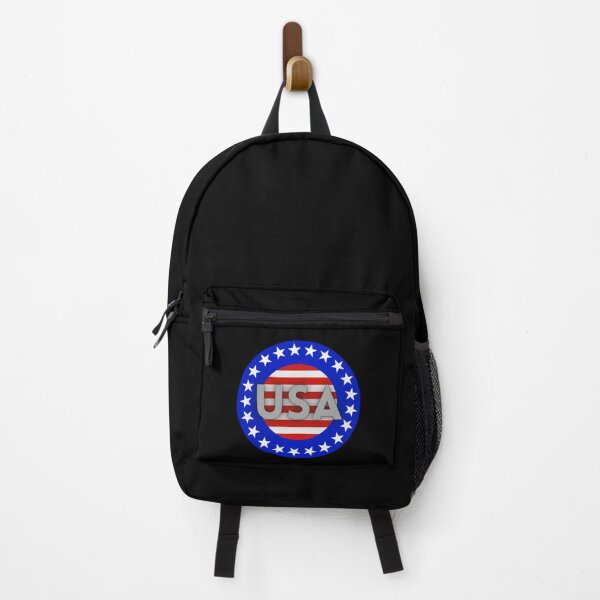 Item preview, Round USA Flag designed and sold by BababuuuPrint.