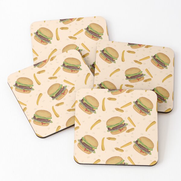 Item preview, Cute Burger Print designed and sold by TalkingWallsGe.