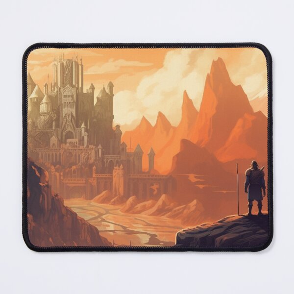 Item preview, Castle in a canyon - Fantasy - Digital Art designed and sold by Fanatic12.