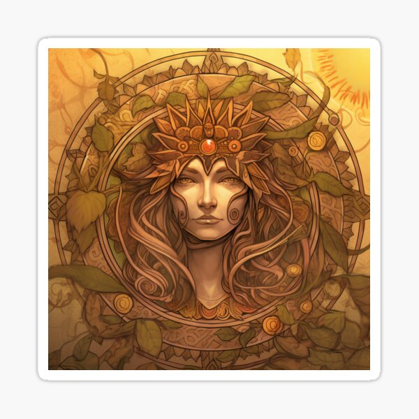 Item preview, I am Solstice. Mine is the Longest Day in Summer. designed and sold by TheDigitalAnvil.