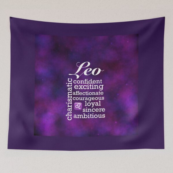 Item preview, Leo zodiac sign character traits designed and sold by Peace502.