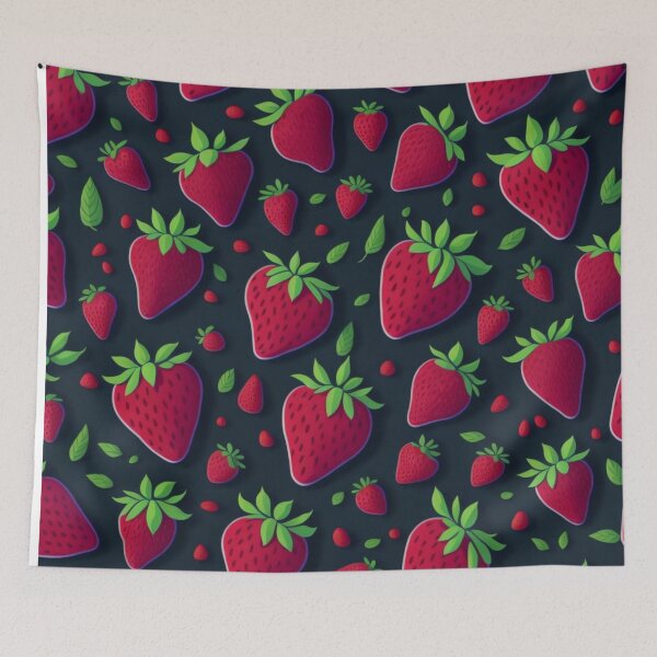 Item preview, Strawberry Pattern designed and sold by stylishdzign.
