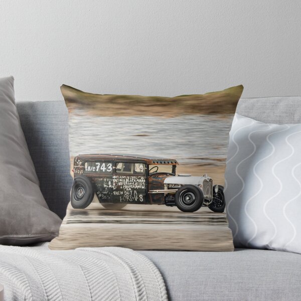 Item preview, 2023 VHRA Vintage Hot Rod 743: Captivating Photo of Classic Car Racing on the Iconic Pendine Sands of Pembrokshire, Wales designed and sold by stevehuggett.