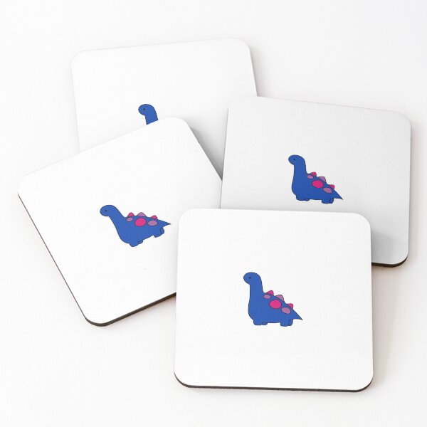 Item preview, Bisexual flag dino designed and sold by bookwoof.