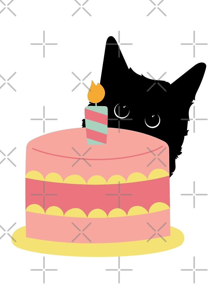 Cat loves hot sale cake