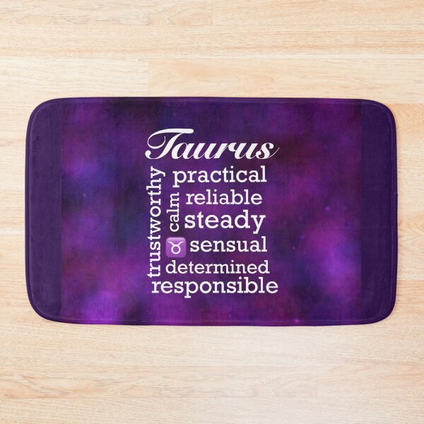 Item preview, Taurus zodiac sign character traits designed and sold by Peace502.
