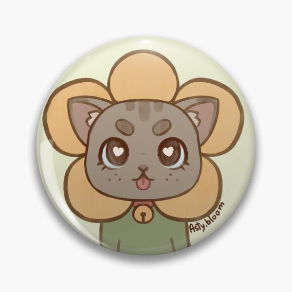 Aperçu de l'œuvre Chat Fleur créée et vendue par Bloomasty.